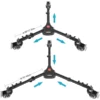 דולי מתכוננת לצילום Professional Heavy Duty Tripod