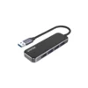 ⁦מפצל 4 כניסות מפואר קל H1109A USB 3.0⁩ – תמונה ⁦4⁩