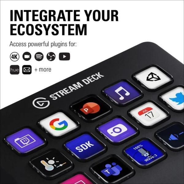 ⁦אלגטו סטרים דק Elgato Stream Deck MK.2⁩ – תמונה ⁦4⁩
