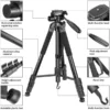 ⁦חצובה/מונופוד אלומיניום NEEWER Aluminum Tripod Monopod⁩ – תמונה ⁦3⁩