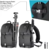 ⁦תיק צילום מקצועי כולל כיסוי גשם Sling Bag Waterproof Backpack Case for DSLR Camera⁩ – תמונה ⁦5⁩