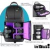 ⁦תיק צילום מקצועי כולל כיסוי גשם Sling Bag Waterproof Backpack Case for DSLR Camera⁩ – תמונה ⁦4⁩