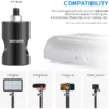 ⁦מתאם הברגה 1/4 למעמד תאורה Rapid Adapter Convert with 1/4" Screw⁩ – תמונה ⁦7⁩