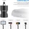 ⁦מתאם הברגה 1/4 למעמד תאורה Rapid Adapter Convert with 1/4" Screw⁩ – תמונה ⁦2⁩