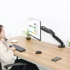 זרוע שולחנית הידראולית NB F80 Gas Strut Desktop Mount