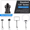 ⁦צינור תוספת גמיש לתאורה Metal Flexible Tube Arm for LED Video⁩ – תמונה ⁦3⁩