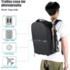 תיק גב צילום כולל גלגלים - Rolling Camera Backpack - Classic