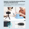 ⁦מיקרופון דש אלחוטי לאנדרואיד Boya BY-WM3T2-U1⁩ – תמונה ⁦3⁩