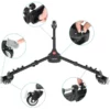 ⁦דולי מתכוננת לצילום Professional Heavy Duty Tripod⁩ – תמונה ⁦3⁩