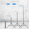⁦מעמד תאורה 200 ס”מ NEEWER Light Stand⁩ – תמונה ⁦4⁩