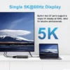 ⁦תחנת עגינה WAVLINK Thunderbolt3 4K WL-UTD05⁩ – תמונה ⁦3⁩