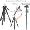 ⁦חצובה/מונופוד אלומיניום NEEWER Aluminum Tripod Monopod⁩ – תמונה ⁦2⁩