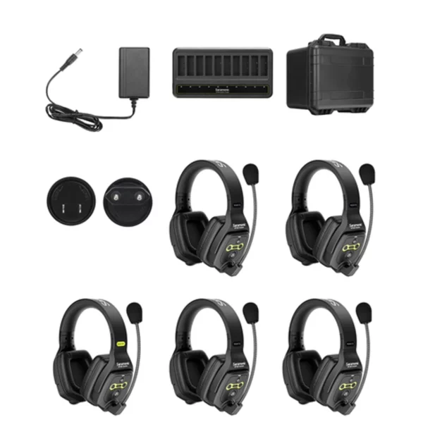 סט אוזניות תקשורת הפקה אלחוטי Saramonic WiTalk WT5D