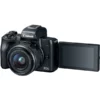 ⁦קיט מצלמה 2 עדשות Canon EOS M50 Mark II + 15-45mm + 55-250⁩ – תמונה ⁦2⁩