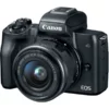 מצלמה ‏ללא מראה Canon eos m50 15-45+efm 22mm f2