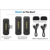 ⁦מיקרופון דש אלחוטי כפול לאנדרואיד Boya BY-WM3T2-U2⁩ – תמונה ⁦2⁩