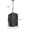 ⁦תיק גב צילום כולל גלגלים - Rolling Camera Backpack - Classic⁩ – תמונה ⁦6⁩