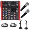 ערכת שידור פודקאסט זוגי Podcast DUO Bundle