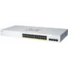 מתג חכם Cisco Business 24-Port Gigabit RJ45 + 4-Port Gigabit SFP CBS220-24T-4G-EU