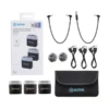 ⁦מיקרופון דש אלחוטי למצלמה מקצועית Boya BY-M1V2⁩ – תמונה ⁦3⁩
