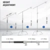⁦ערכת מעמד רפלקטור זוגי Neewer Steel Heavy Duty Photography Light Stand⁩ – תמונה ⁦6⁩
