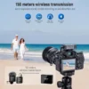 ⁦מערכת מיקרופונים אלחוטית כפולה Neewer CM22 Duo Pack Wireless Lavalier⁩ – תמונה ⁦3⁩