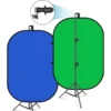 רקע מסך ירוק מתקפל Neewer Chromakey Green / Blue Backdrop