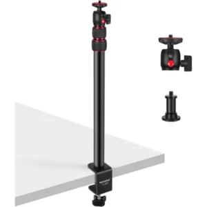 מעמד מצלמה ותאורה שולחני מתכוונן NEEWER Camera Desk Mount with Ball Head