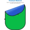 ⁦רקע מסך ירוק מתקפל Neewer Chromakey Green / Blue Backdrop⁩ – תמונה ⁦2⁩
