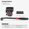 ⁦ראש חצובה וידאו ידית טלסקופית NEEWER Video Head Telescopic Handle⁩ – תמונה ⁦2⁩