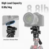 ⁦ראש חצובה איזון NEEWER Tripod Fluid Head with Leveling⁩ – תמונה ⁦5⁩