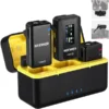 מערכת מיקרופון דש אלחוטית NEEWER Wireless Lavalier Microphone System