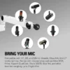⁦זרוע שולחן למיקרופון לבן  Elgato Wave Mic Arm LP White⁩ – תמונה ⁦2⁩