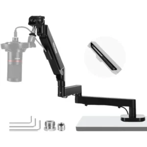 זרוע מיקרופון שולחן תלת מפרקי NEEWER Low Profile Mic Arm