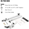 ⁦זרוע שולחן למיקרופון לבן  Elgato Wave Mic Arm LP White⁩ – תמונה ⁦6⁩