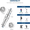 ⁦תושבת לתקרה/קיר לתאורה ומצלמות NEEWER Wall Ceiling Mount⁩ – תמונה ⁦7⁩