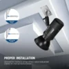 ⁦תושבת לתקרה/קיר לתאורה ומצלמות NEEWER Wall Ceiling Mount⁩ – תמונה ⁦6⁩