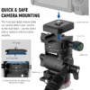 ⁦ראש חצובה וידאו עם ידית טלסקופית Neewer Video Head Telescopic Handle⁩ – תמונה ⁦3⁩