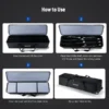 ⁦מזוודה טרולי לחצובות ועמודי תאורה Neewer Wheeled Trolley Case⁩ – תמונה ⁦4⁩