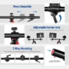 ⁦חצובה אופקית עם עמודה מרכזית NEEWER Horizontal Tripod Multi Angle⁩ – תמונה ⁦3⁩
