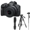 ערכת צילום כולל חצובה Canon EOS R100 + Tripod Bundle