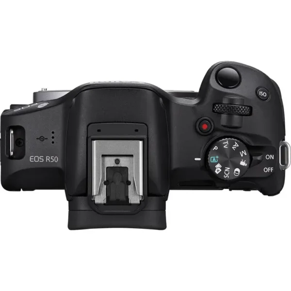 ⁦מצלמה ללא מראה Canon EOS R50 עם עדשות 18-45 מ״מ + 55-210 מ״מ⁩ – תמונה ⁦2⁩