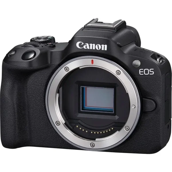 ⁦מצלמה ללא מראה Canon EOS R50 עם עדשות 18-45 מ״מ + 55-210 מ״מ⁩ – תמונה ⁦3⁩