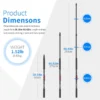 ⁦זרוע בום טלסקופית NEEWER NW-7000 Microphone Boom Arm⁩ – תמונה ⁦3⁩