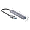 ⁦מפצל 4 פורט USB-A בחיבור USB-A⁩ – תמונה ⁦4⁩