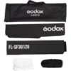 ⁦סופטבוקס Godox FL-SF30120 עבור לוח אור FL150R⁩ – תמונה ⁦5⁩