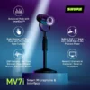 ⁦מיקרופון דינמי מקצועי עם כרטיס קול Shure MV7i⁩ – תמונה ⁦4⁩