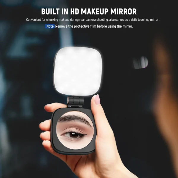 ⁦תאורת סלפי מגנטית ניידת Neewer NL48B Magnetic Selfie Light⁩ – תמונה ⁦2⁩